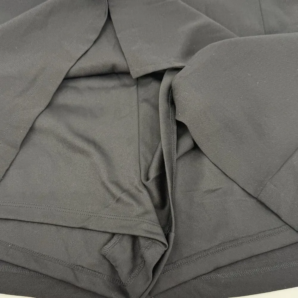 Aeropostale Women’s Size XXL Black Tennis Style Mini Skort Career Skirt NWT